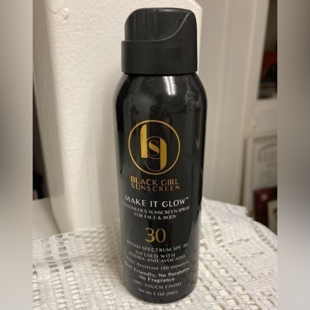 NWT Black Girl Sunscreen. Make it glow sunscreen for face & Body